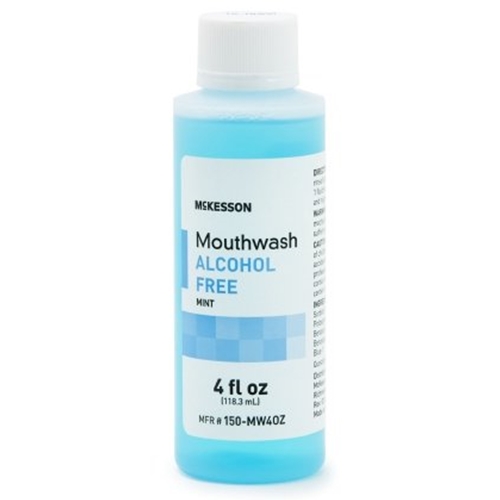 Alcohol Free Mouthwash 4oz Bottles [MW50124] 12.50 TatSupplyCo